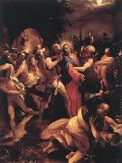 GIuseppe Cesari Called Cavaliere arpino The Betrayal of Christ oil on canvas